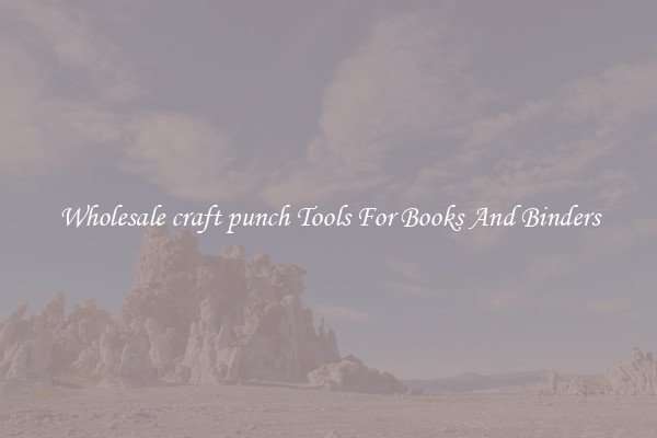 Wholesale craft punch Tools For Books And Binders